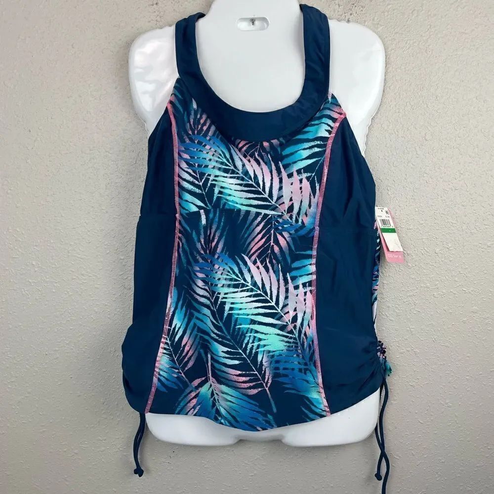 NWT GO Tankini Swim Top Size L